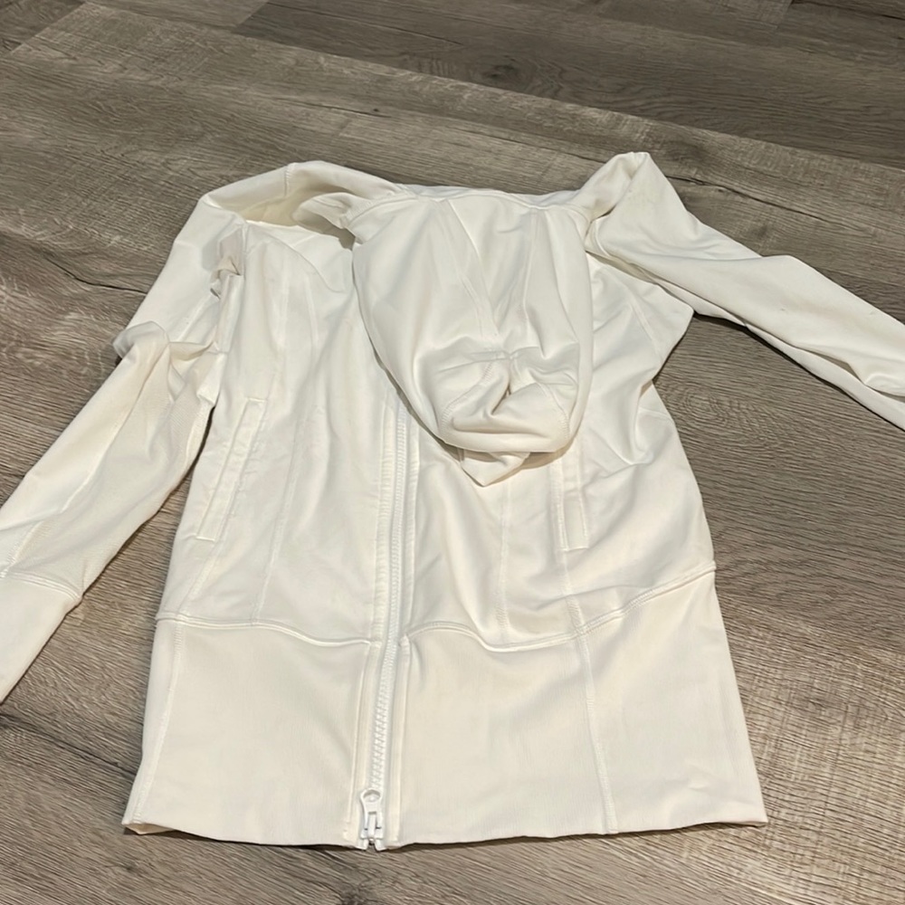 White lululemon jacket